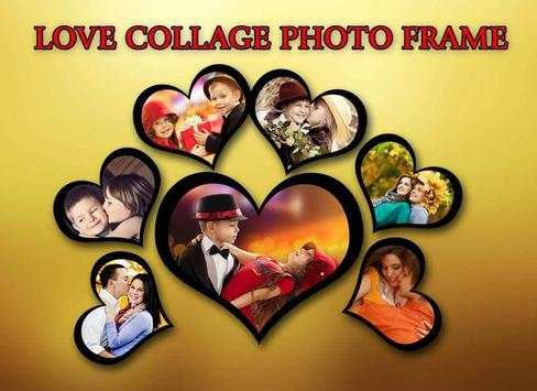 Love Collage Photo Frame screenshot 1
