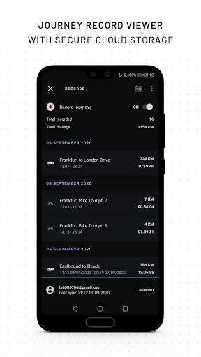 Car / Bike GPS Dashboard स्क्रीनशॉट 4
