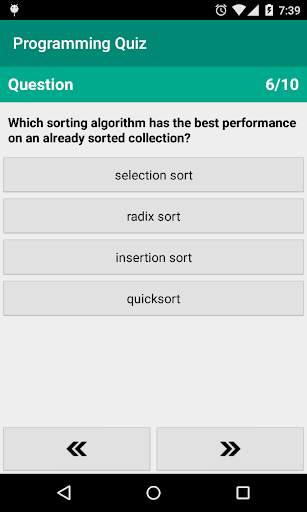 Programming Quiz LITE screenshot 3