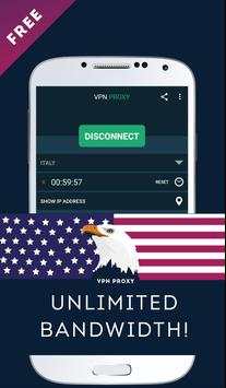 VPN Proxy Aplicación gratuita screenshot 2