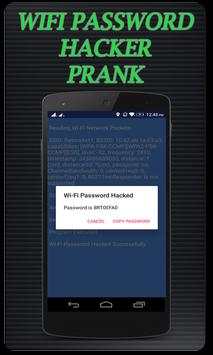 Wifi  Password Hacker Prank screenshot 6