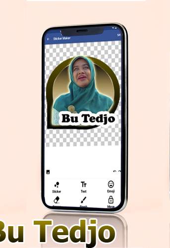 Sticker Bu Tejo Lucu - Sticker Maker For Whatsapps screenshot 2