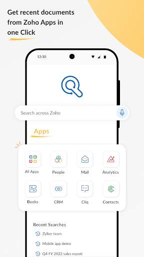 Search across Zoho- Zia Search screenshot 7