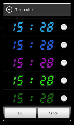 Fullscreen Clock screenshot 2