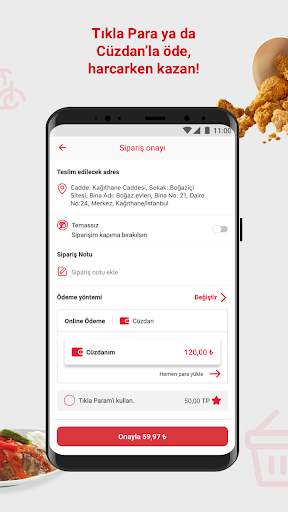 Tıkla Gelsin® - Yemek Siparişi screenshot 8