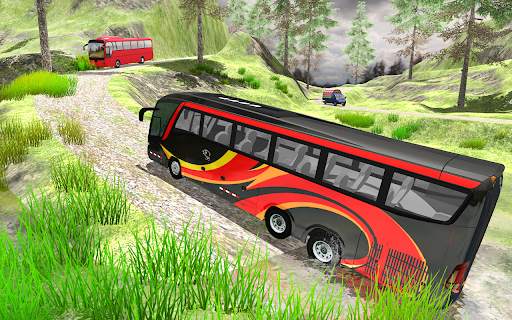 Bus Driving Simulator Public Coach offroad Game screenshot 3