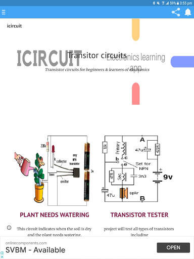 icircuit | learn electronics circuit screenshot 9