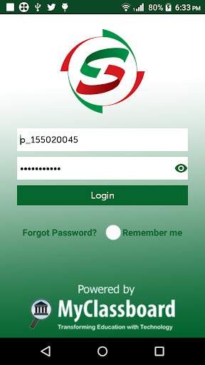 Srigayatri Parent Portal screenshot 1