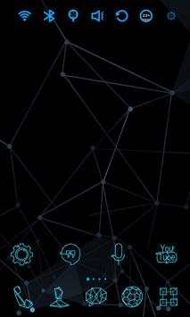 Wire Black Launcher Theme screenshot 3