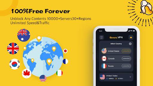Banana VPN screenshot 3