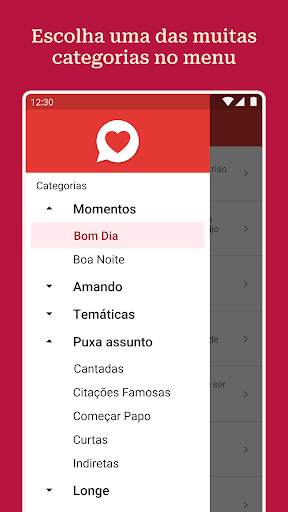 Frases e Mensagens de Amor screenshot 1