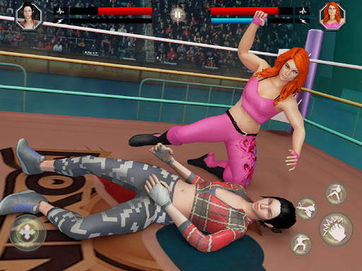 Women Wrestling Rumble: Backyard Fighting screenshot 12