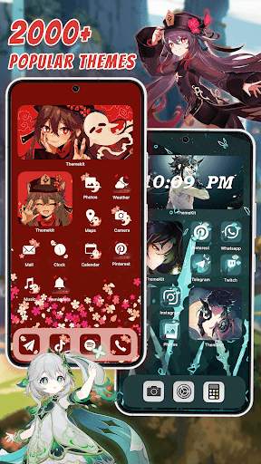 Dark Wednesday Theme Launcher screenshot 3