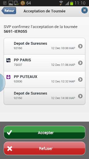 Microlise SmartPOD screenshot 1