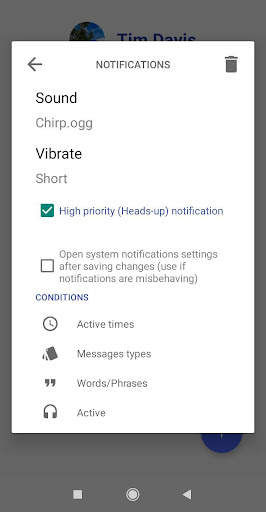 Notifications, Text-to-speech  screenshot 2