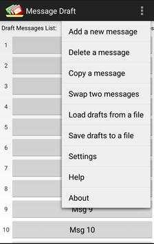 Message Draft screenshot 8