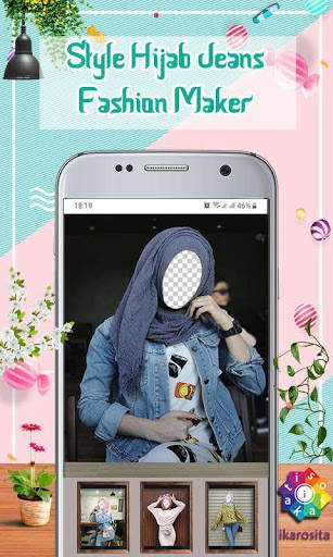 Style Hijab Jeans Fashion Maker screenshot 3