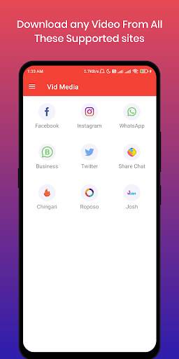 Vidmedia Video Downloader App screenshot 3