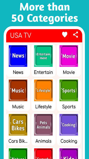 USA Live TV : Mobile TV screenshot 3