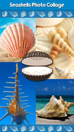 Seashells Photo Collage screenshot 1