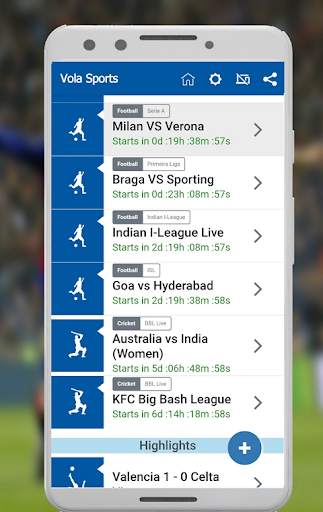 Guide Vola Sports Live New screenshot 2