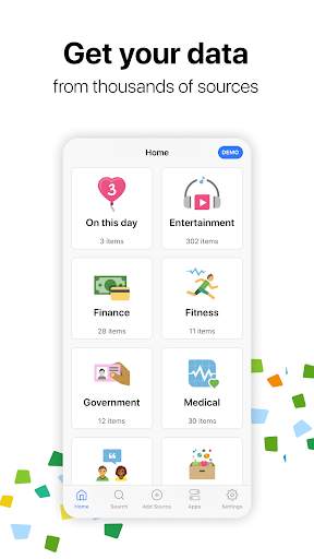 Personal Data Explorer screenshot 1