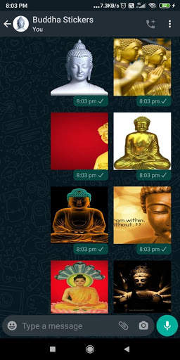Buddha Purnima Stickers For WhatsApp - WAStickers screenshot 10