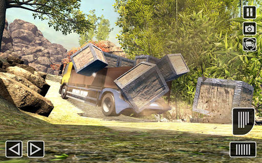 Realistic Off Road Extreme Truck driving Simulator screenshot 8