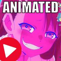 Animated anime stickers for WhatsApp. logo