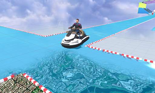 Water Slide Boat Racing Real screenshot 5