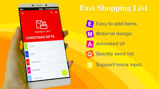 Quick Shopping List screenshot 1