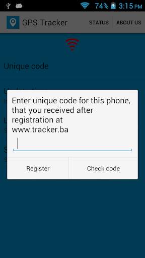 GPS Tracker screenshot 1