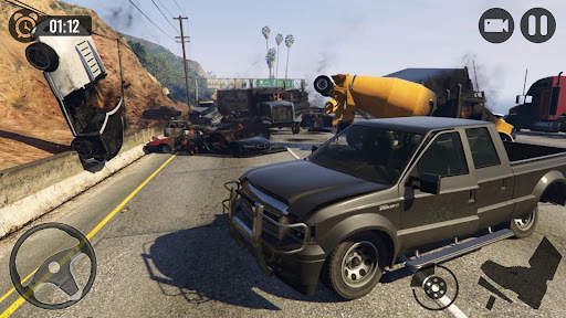 Car Crash Beamng Boom Driving screenshot 5