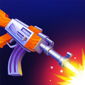 Fly the Gun - Flip Weapons Flippy Simulator Game icon