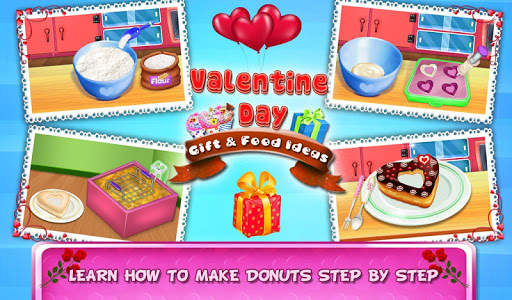 Valentine Day Gift & Food Ideas Game screenshot 1