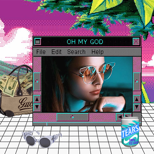 Glitch Frame Photo Editor icon
