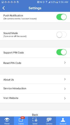 IP Camera Viewer 6 تصوير الشاشة