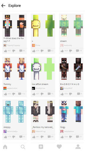 Dream Skins for Minecraft screenshot 5