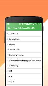 Class 10 CBSE Board Syllabus Offline скриншот 3