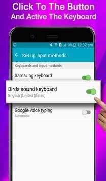 Birds Sound Keyboard स्क्रीनशॉट 19