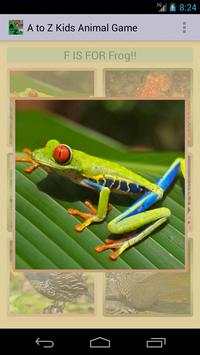 A to Z Kids Animal Game Free screenshot 4