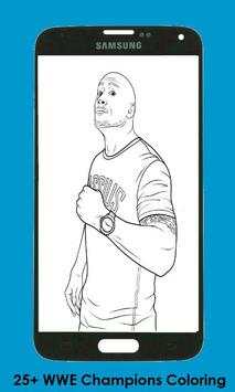 Coloring Book For WWE Champions 2K screenshot 3