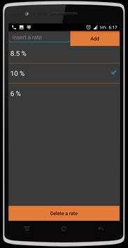 VAT CALCULATOR 4 تصوير الشاشة