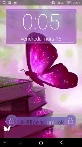 Butterfly LockScreen screenshot 8