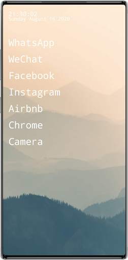 Minimalist Launcher screenshot 1