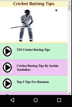 Cricket Batting Guide screenshot 1