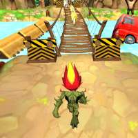 New Ben Alien Boy Rush - Jungle Escape Run