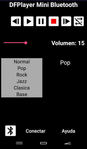 DFPlayer Mini BT screenshot 2