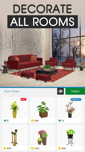 Home Makeover - Interior Design Decorating Games screenshot 5