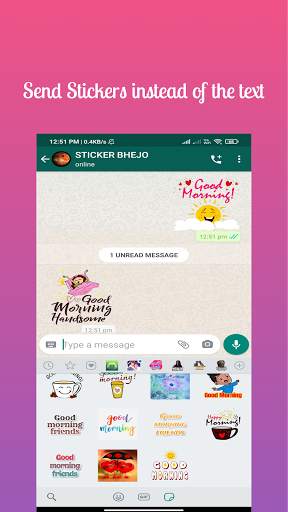 Sticker Bhejo - Sticker for Whatsapp screenshot 4